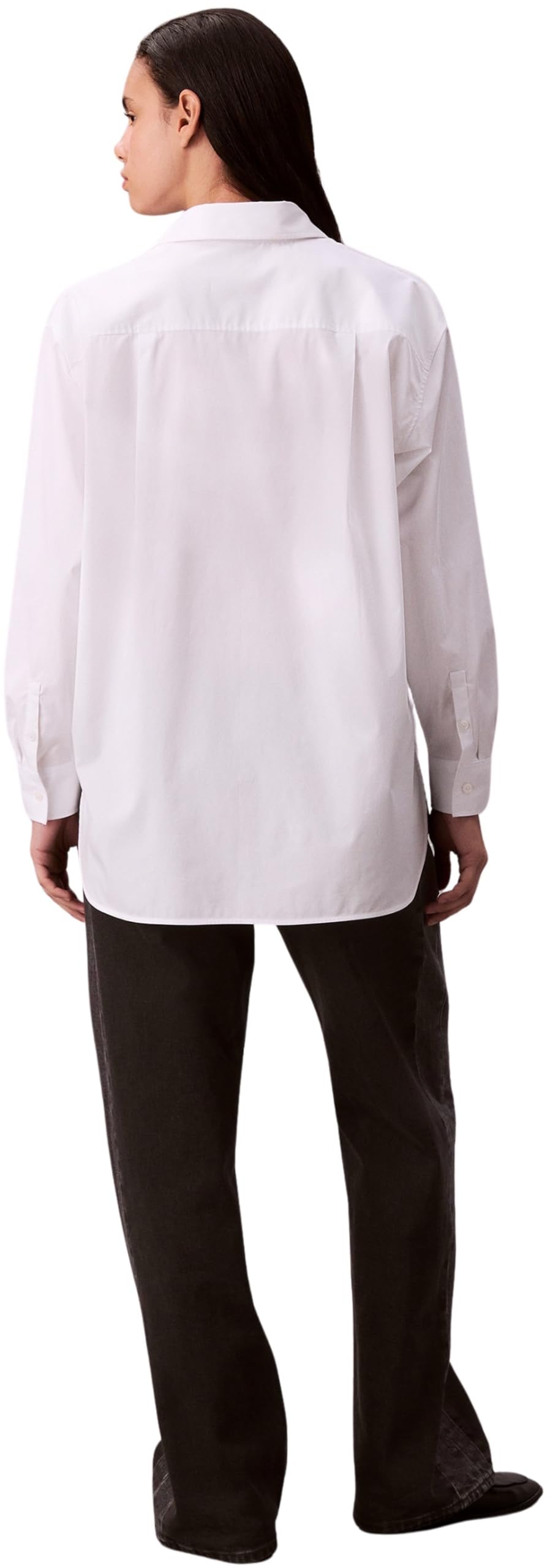 Calvin Klein Camisa Mujer Poplin Relaxed Oversized