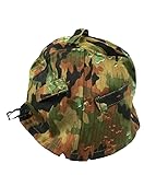 Reproduction WW2 German LEIBERMUSTER Canvas M35 Helmet Cover Cap （NO Helmet）