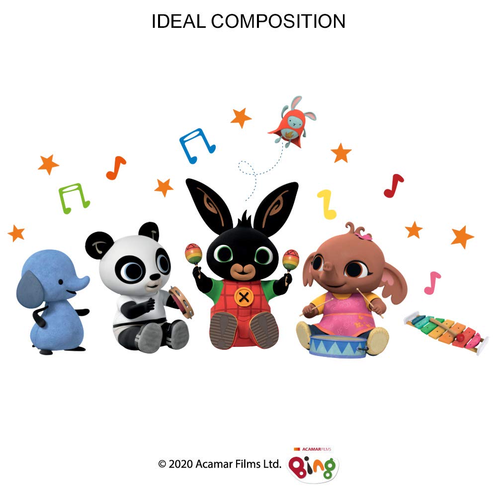 Kina Adesivo Murale Bambini Bosco 100x30 Cm | Tessuto Ecologico Riposizionabile, Anallergico, Made In Italy Per Cameretta