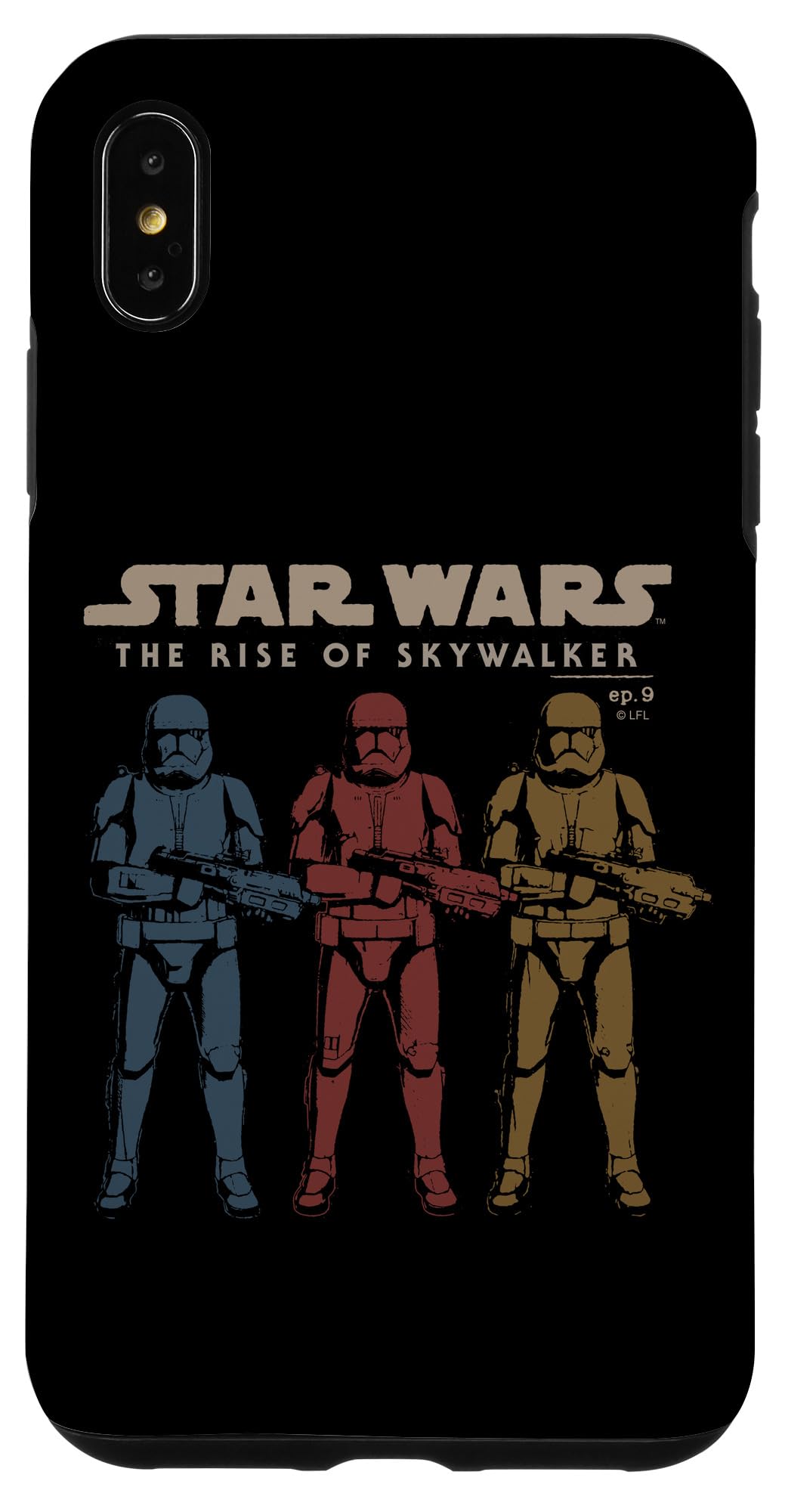 Coque iPhone XS Max Star Wars Stormtrooper Stack protection de téléphone