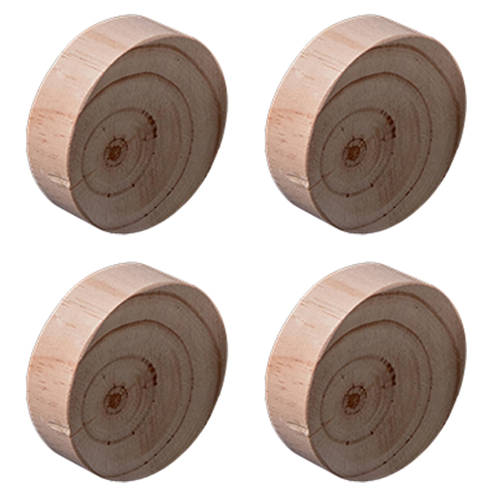 4 Elevadores de Sofá Madera Maciza, Muebles Resistentes, Patas Soporte for Cama, for Mesa, Silla(10 x 15cm)