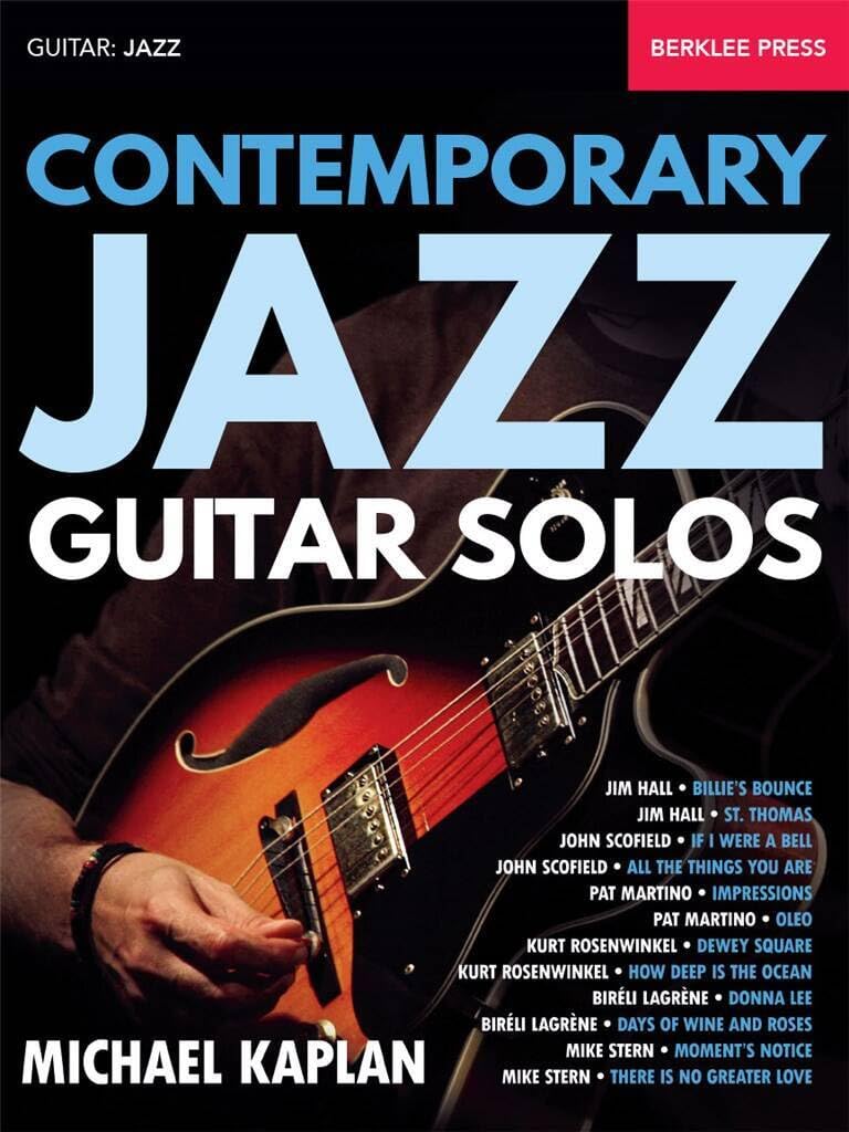 Buy Contemporary Jazz Guitar Solos: Guitar: Jazz — BookShops.in