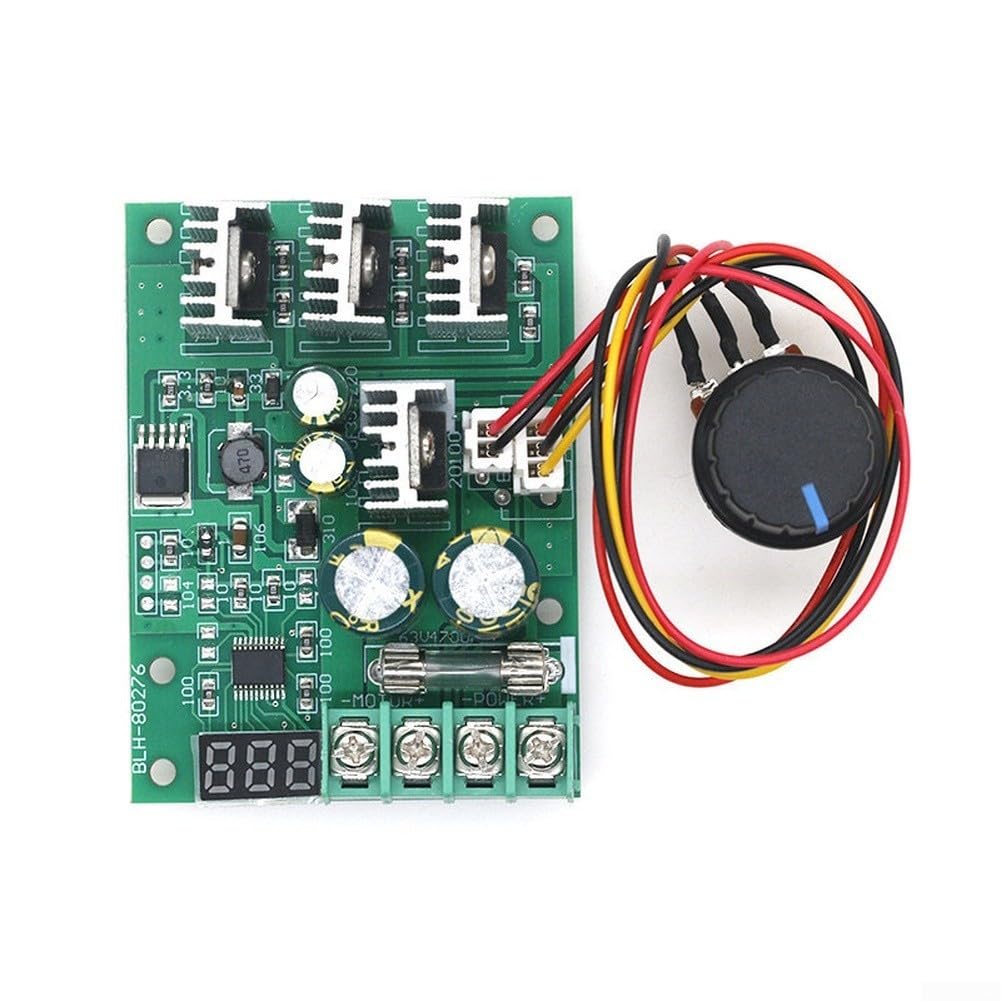 Controlador Motor DC para pwm 30A 6V 12V 24V con Pantalla Controlador