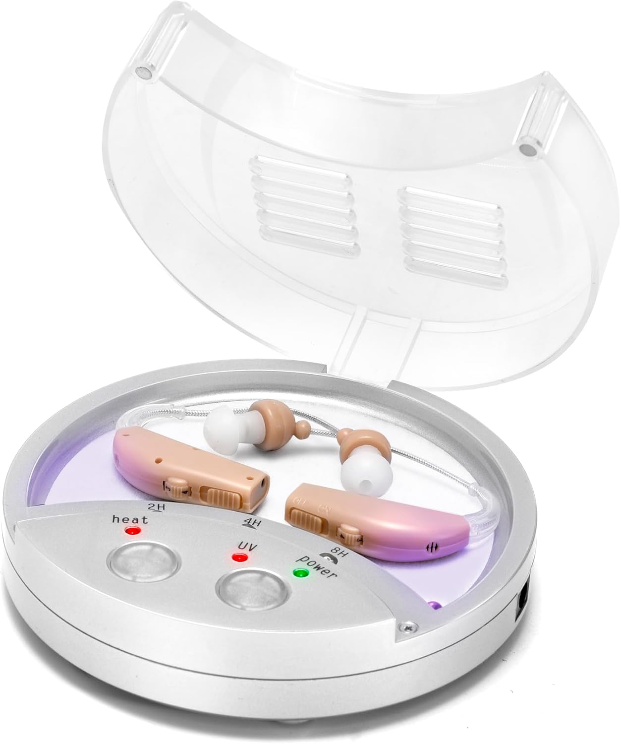 MSA UV Pro Dryer; Hearing Aid Cleaning and Maintenance; Prolongs Life of Hearing Aids, Sound Amplifiers, Earbuds; Sanitizing; Easy to Use; Maintenance Free; Removes Moisture; Great for Travel