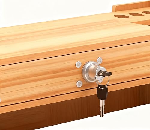 Miniatura 7 de Desktop Computer Riser, Versatile Placement, 48.8x20x10.5cm, Wooden Desktop Organizer, Computer Monitor Shelf, Multi-Purpose, For Home, Office,