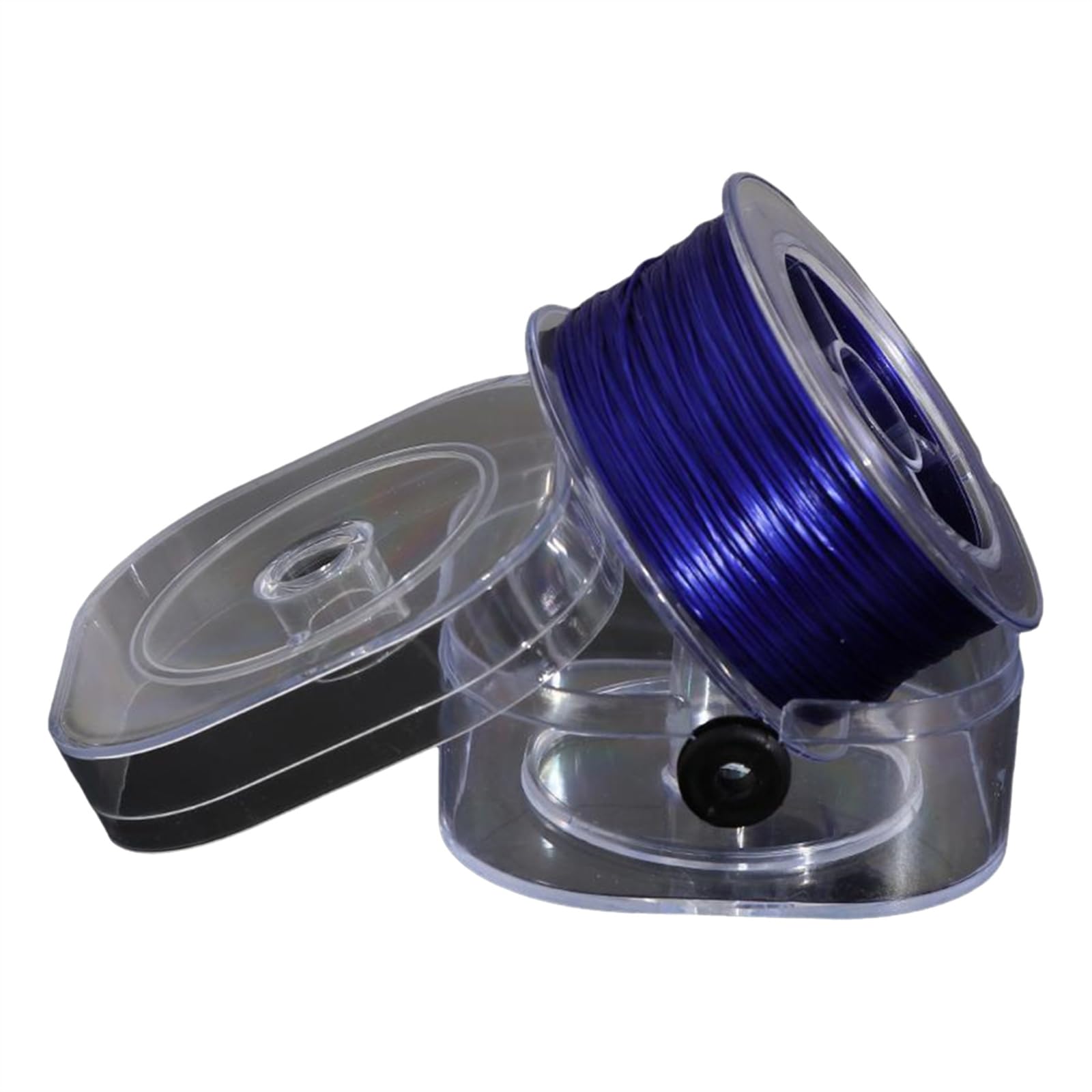 Buxuaaaa 100M Elastic String Bracelets Thread Flat Stretchy String for Bracelets, 0.7mm Beading Cord Elastic Thread Making Supplies