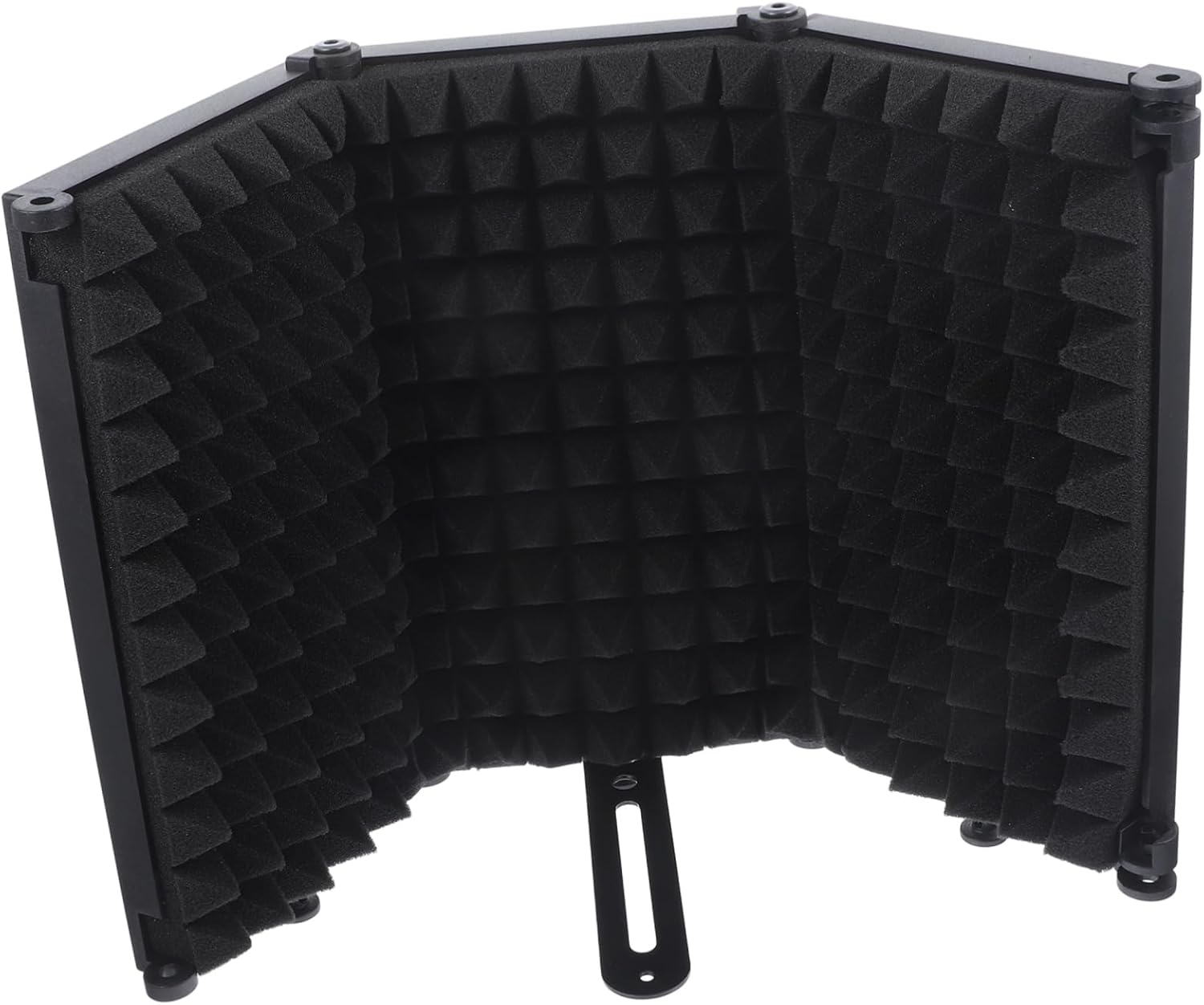 1set Mic Windproof Shield Shaped Microphone Cover Panel Sound Absorption Stage Cover Noise Reduction Microphone