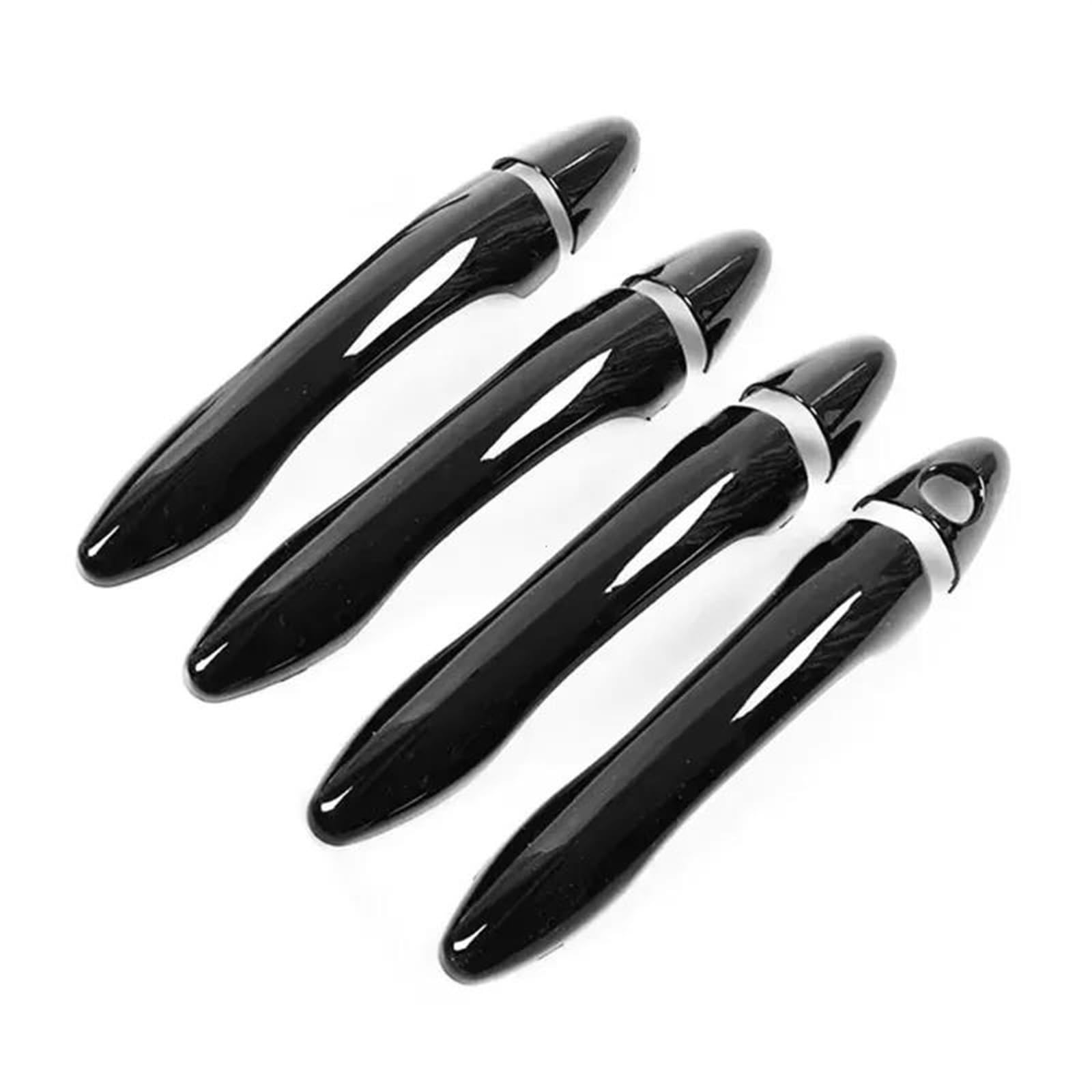 NOHEEU Car Accessories Exterior Door Handle Cover Replacement Parts for Kia for Optima K5 2011-2015(Black)