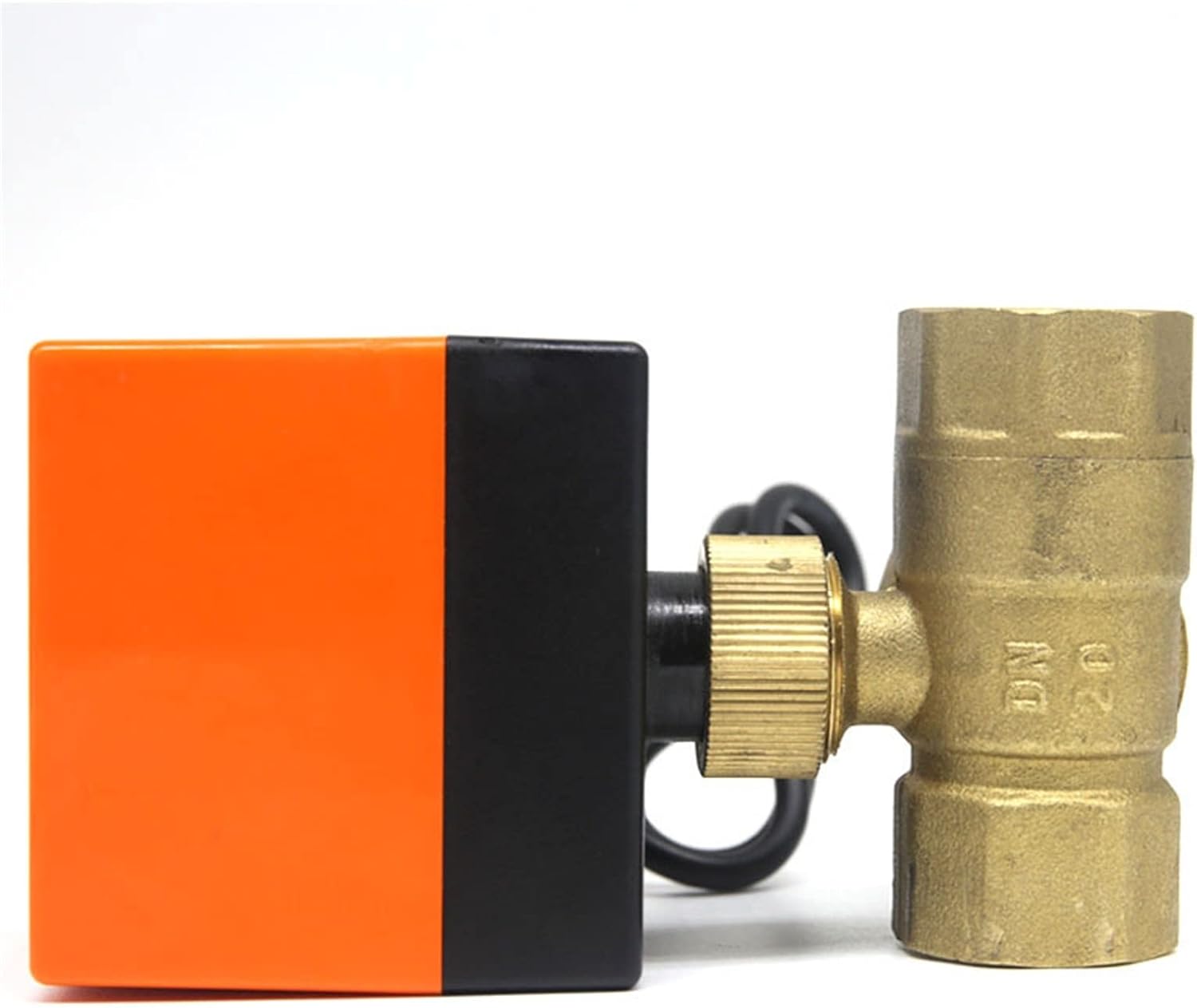 DN15/DN20/DN25 Electric Motorized Brass Ball Valve AC 220V 2 Way 3 Wire with Actuator 1Pcs (Color : 220V, Size : 2way DN40)