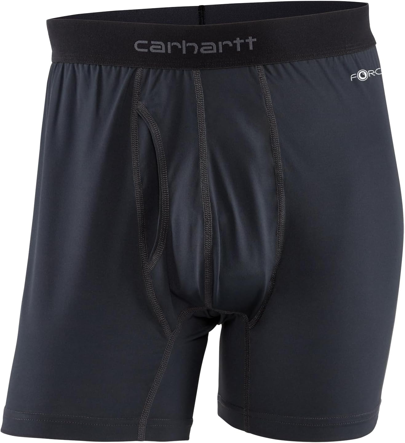 Carhartt Men's UU0196M Force® Stretch Jersey 5 Inch Boxer Brief 2-Pack