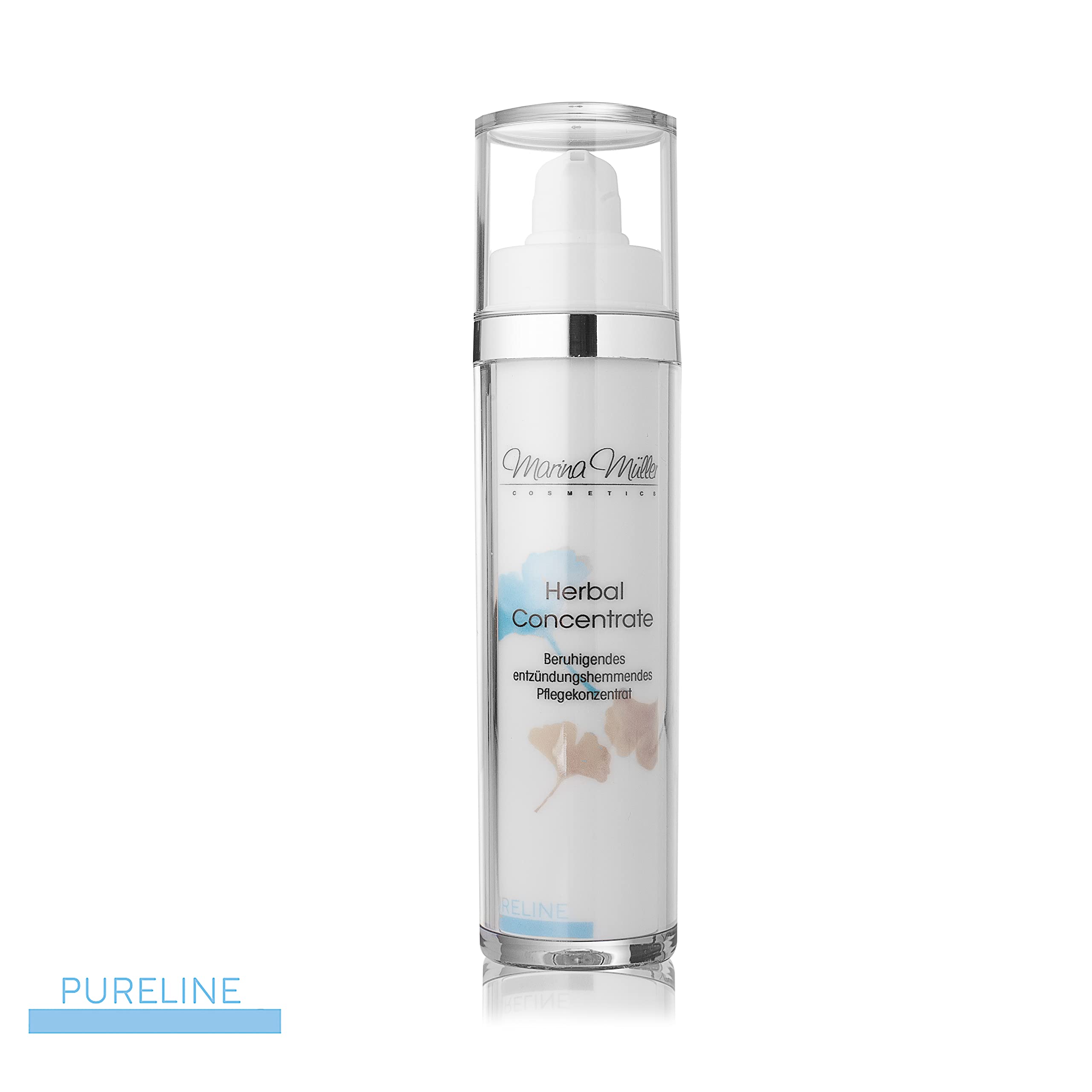 Herbal Concentrat SOS Akut Gel Serum – Bei Unreiner & Entzündlicher Öligen Haut – Mit Teebaum, Arnika & Propolis – Beruhigend & Klärend – 50ml