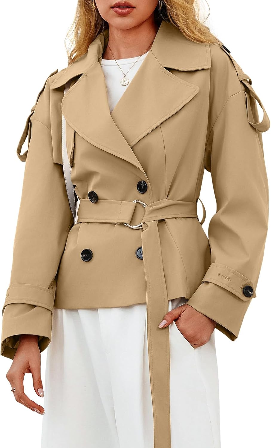 ジャケット・アウター STILL BY HAND SEMI-DOUBLE TRENCH COAT 61NorhL-G1L._AC_SL1500_.jpg