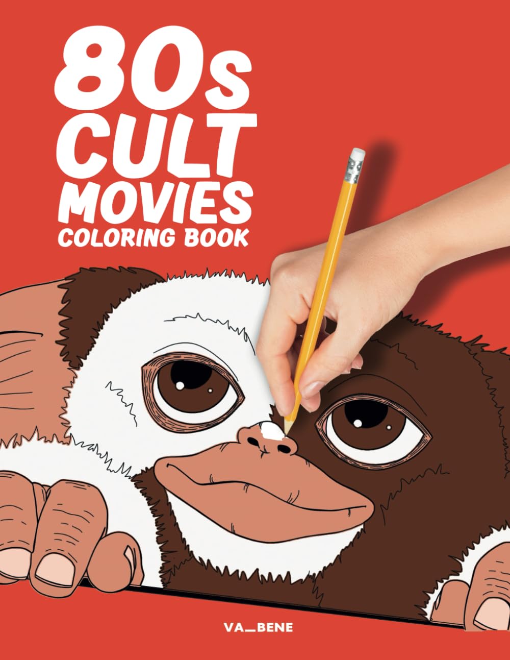 80s Cult Movies - Coloring Book: Dive into Nostalgia with Iconic Scenes and Characters by coloring popular 80s movies.