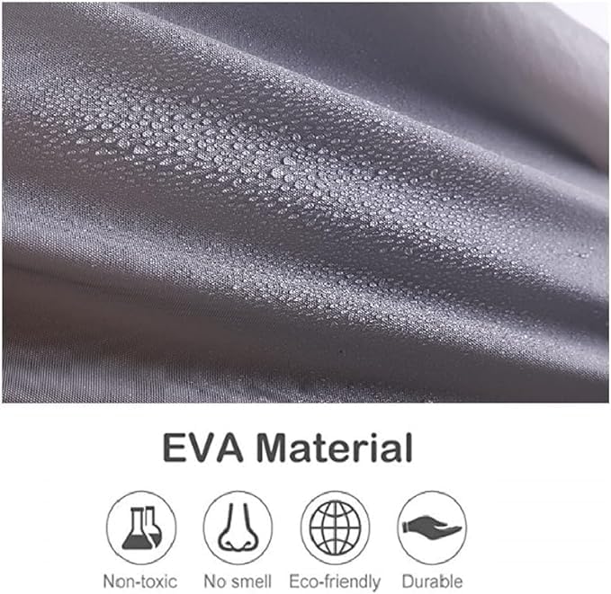Image of Unisex Adults EVA Waterproof Rain Coat 1Pc