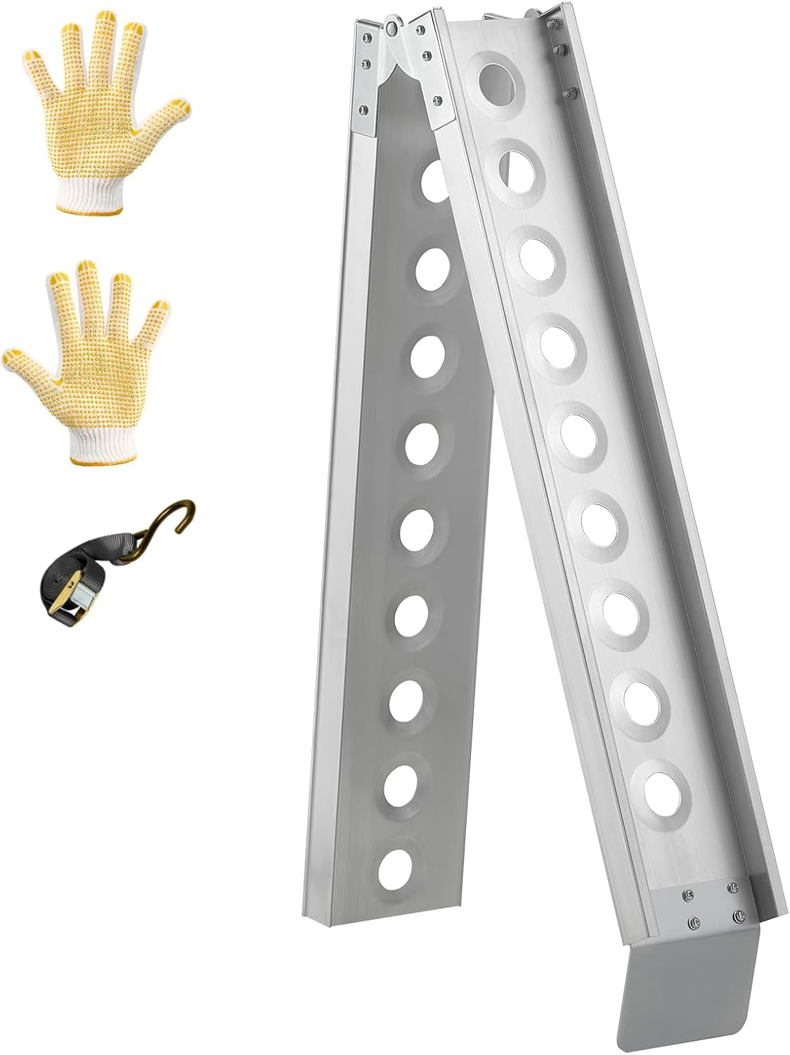 FACHNUO Rampa plegable para motocicleta Dirt Bike de aluminio, capacidad de carga 200 kg, rampa de carga para motocicleta para maleteros de automóviles, camionetas y camiones