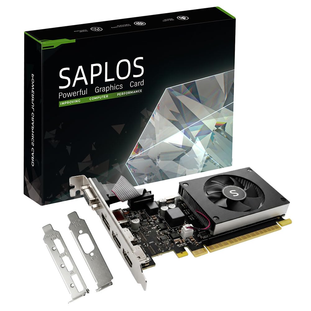 SAPLOS GT 730 4GB 4 Port Graphics Card