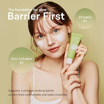 Hydrating Avocado Moisturizer, 1.7 Fl Oz (50ml) Avocado Fruit Water + Hyaluronic Acid, Vitamin B3 & Pro-Vitamin B5 Creamy-Soft Barrier Hydration, Fragrance-Free, Vegan Korean Skincare