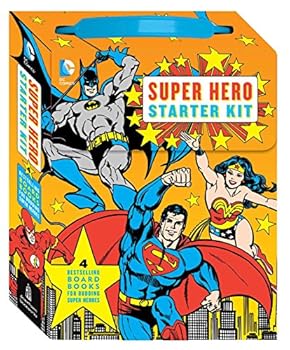 Hardcover DC Super Hero Starter Kit Book