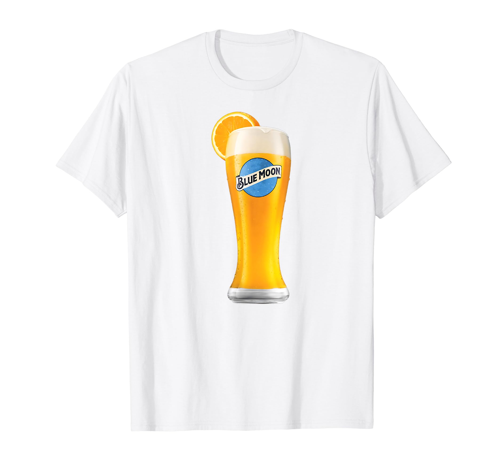 Blue Moon Belgian Beer Logo Drink T-Shirt