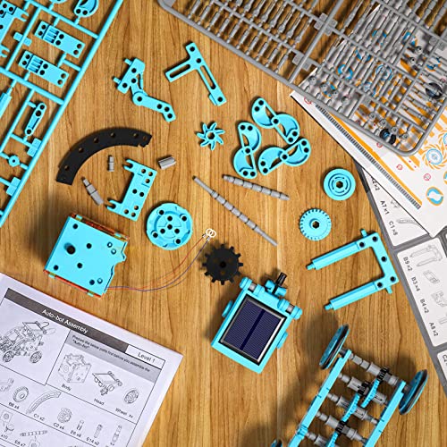 Lucky Doug 12-In-1 Stem Solar Robot Kit Toys Gifts For Kids 8 9 10 11 12 13 Years Old, Educational Building Science Experiment Set Birthday For Kids Boys Girls #TOP4