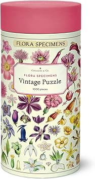 Cavallini & Co. Flora Specimens Puzzle - 1000 Pieces