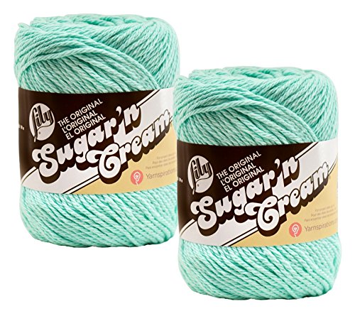 Sugar'N Cream Yarn - Solids-Beach Glass