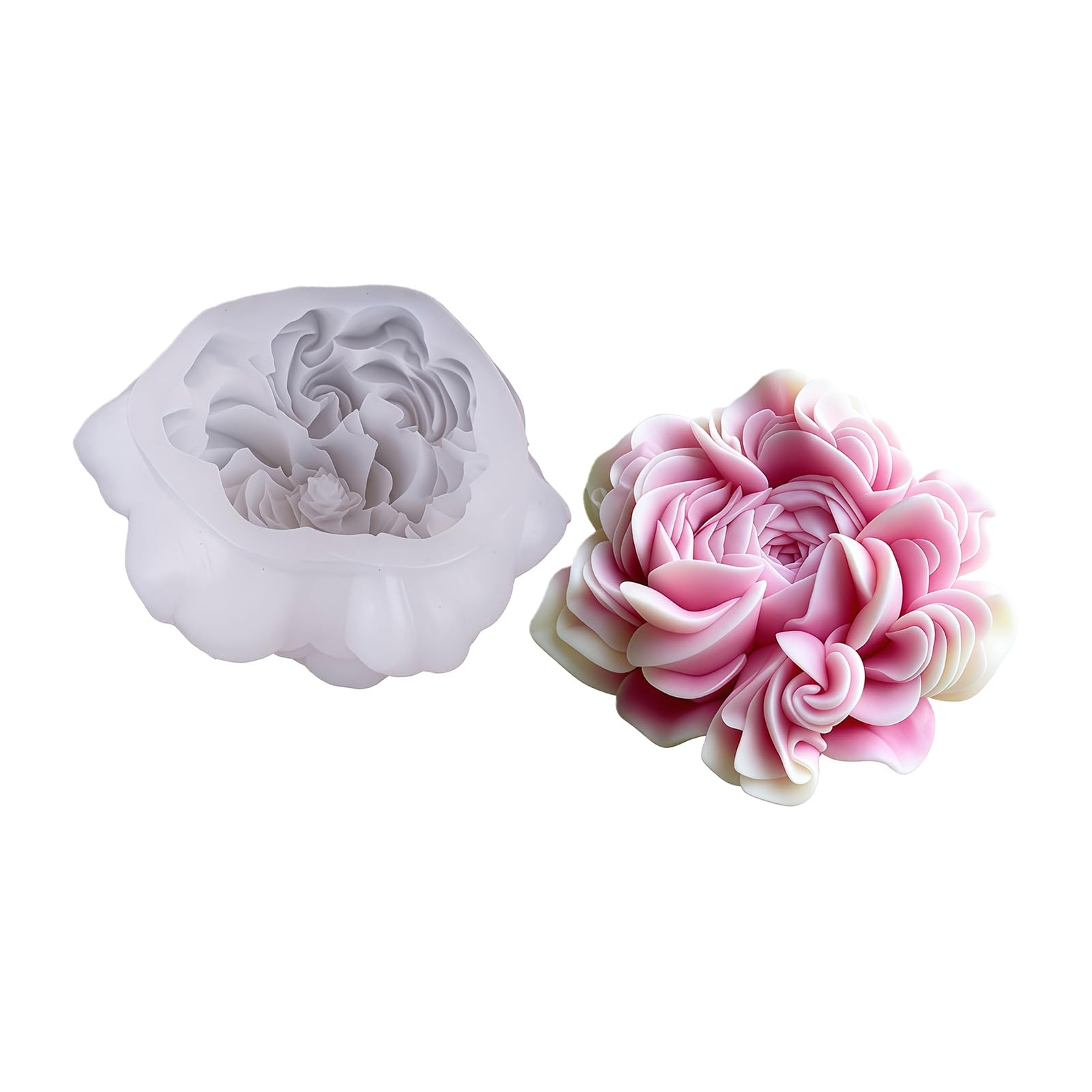 3D Flower Silicone Cakes Chocolate Mold Wedding Cake Decorating Tool Fondant Sugarcraft Cake Mold for Diys Cake Chocolate Mold