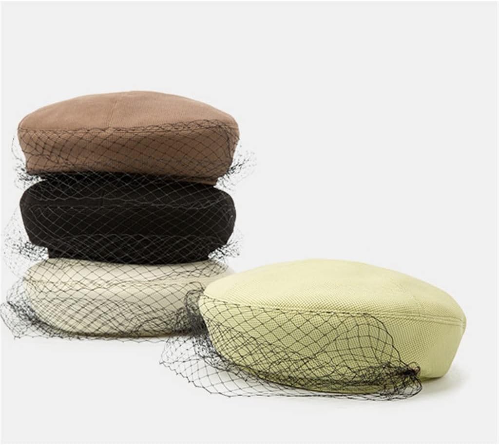 Autumn and Winter Beret Women's Korean Japanese Casual Painter's Cap Women's Mesh Casual