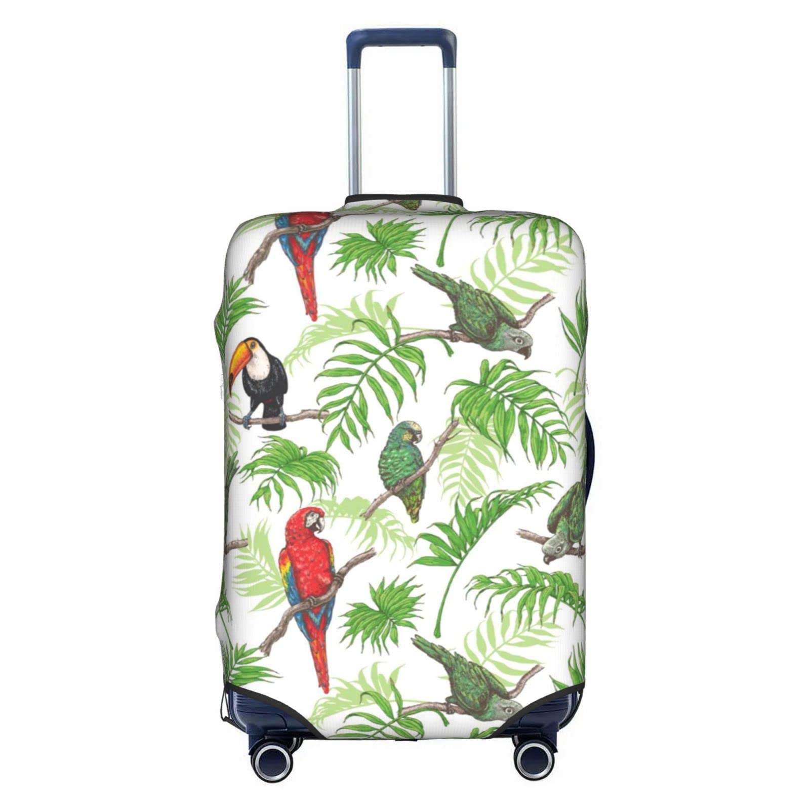 Housse de bagage lavable perroquet pour repérer sa valise à l'aéroport