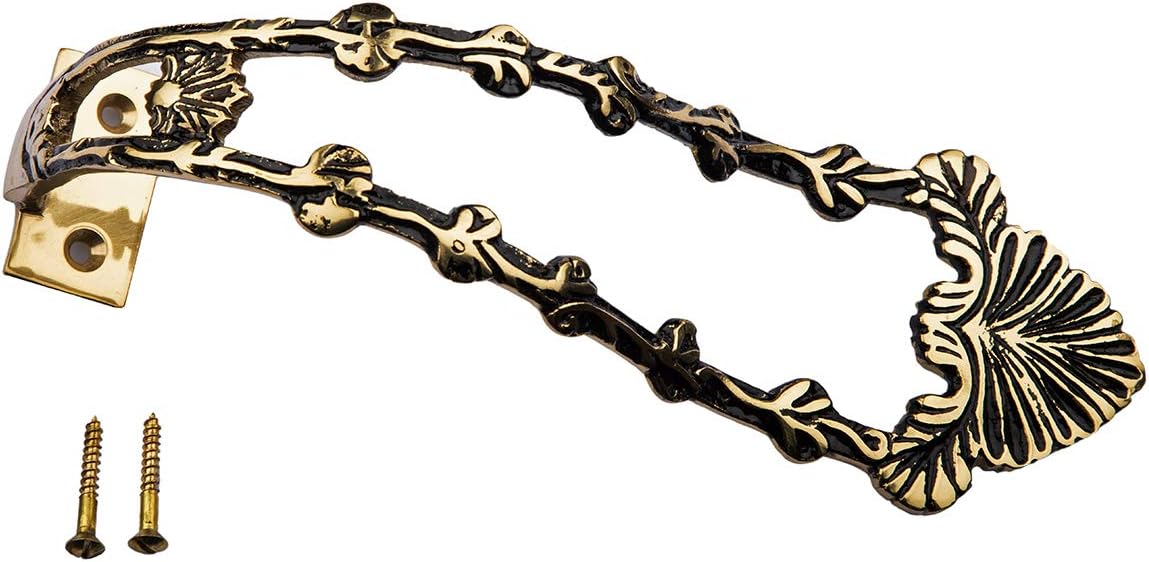 Antique Brass Curtain Tie back Hold Back Vintage Curtain Sweep Home Decoration Amazon.co.uk