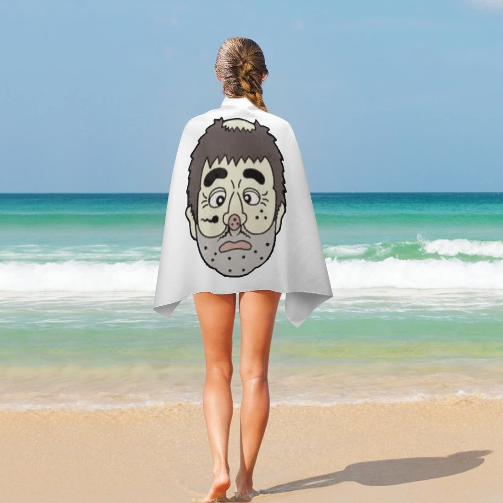 Amazon｜志村けん だいじょうぶだぁ 変なおじさん バスタオル タオル