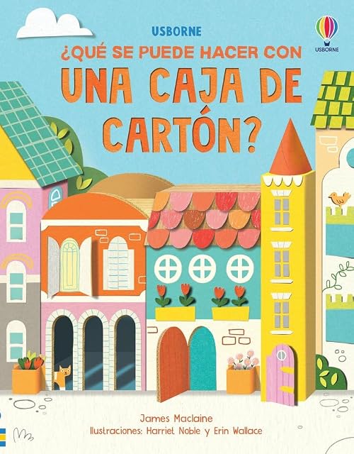 Portada de ¿Qué se puede hacer con una caja de cartón?