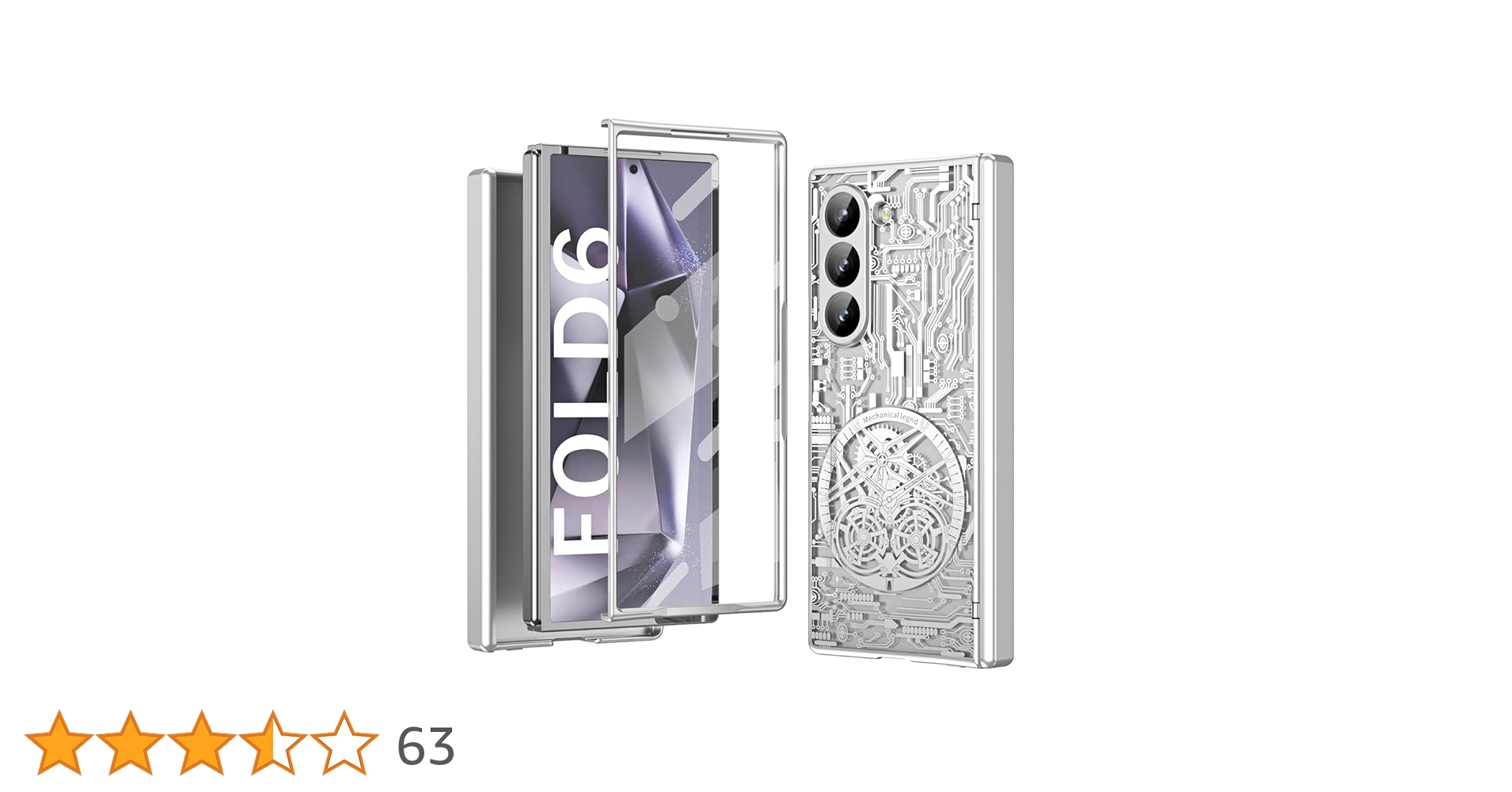 Amazon.co.jp: XIMAND for Samsung Galaxy Z Fold 6 ケース