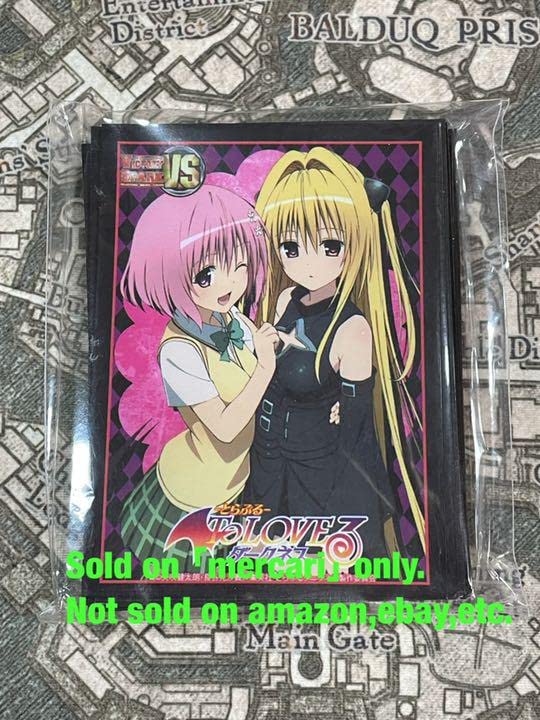 To LOVEる　ダークネス　金色の闇&モモ　スリーブ　ヴィクトリースパーク Amazon.co.jp: To LOVEるダークネス 金色の闇 スリーブ ヤミ&モモ
