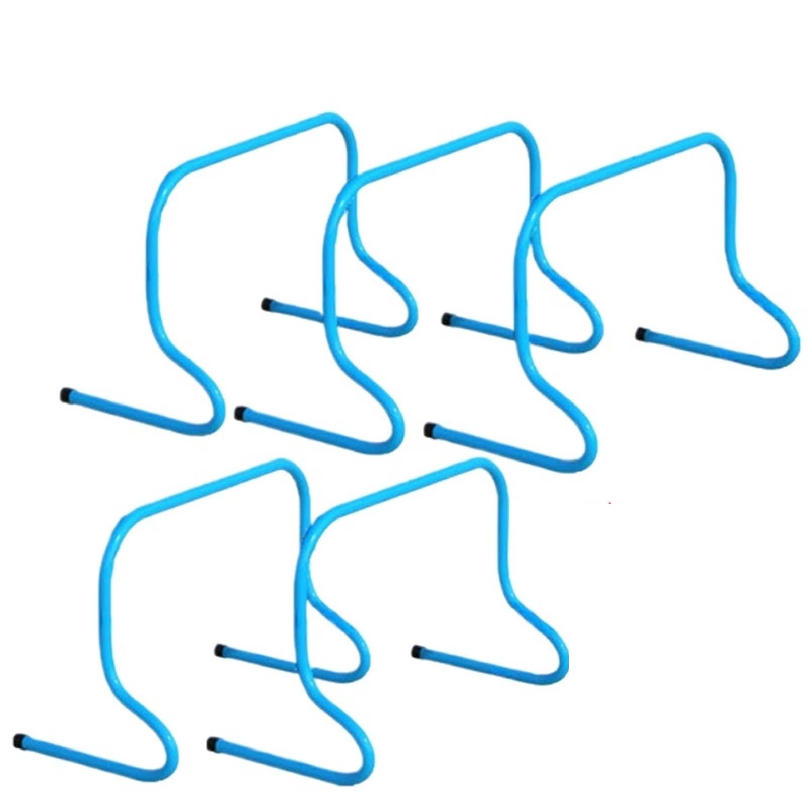 Vallas De Agilidad 5Pcs Football Hurdle Portable Speed Agility Training Equipment Hurdle Ladder Safety Soccer Stable Squadexerciseladder Rack
