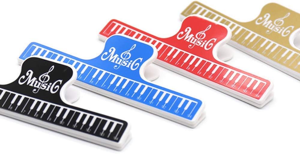 18 Pcs Clip De Livre De Partitions Support De Page De Clip De Livre Support De Page De Pupitre