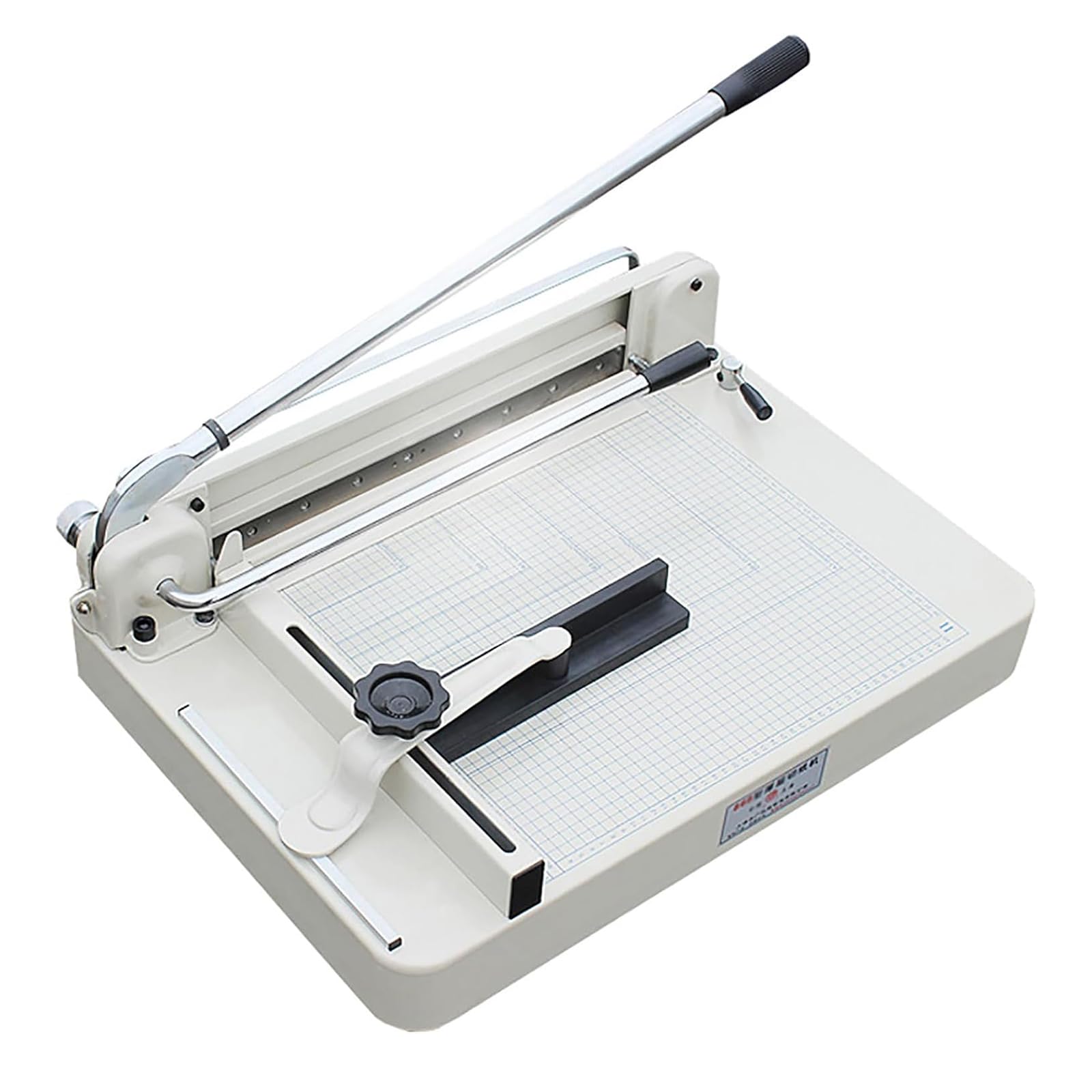 Taglierina per carta resistente, taglierina a ghigliottina A3 per tagliare 400 fogli, macchina da taglio industriale per stamperia, ufficio, scuola