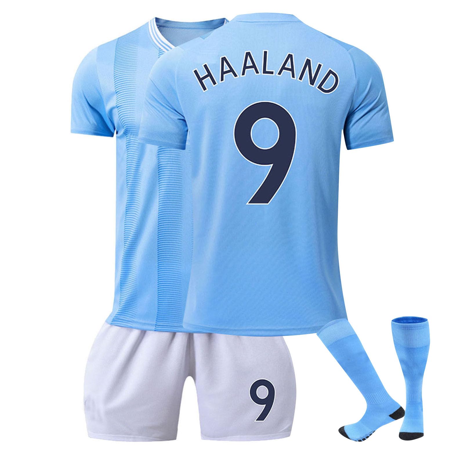 GenericFootball Kits For Kids 23/24 Manchester-Cities Men's Football Training Shirts Set Tracksuit Outfits Sportswear Training Suit For Men And Kids Shirt Shorts Sock Boys/Men Football