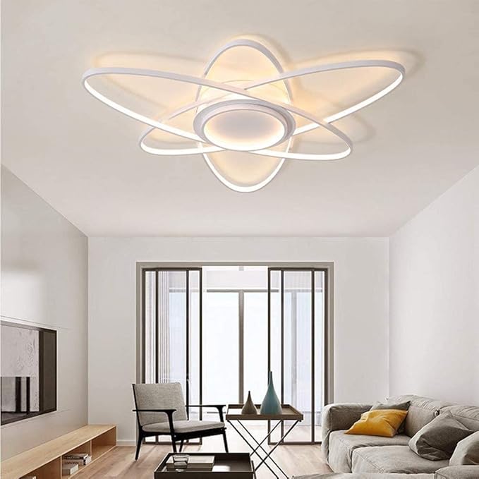 BAMBW Moderne eenvoudige thuisstudie slaapkamerlamp LED-lamp acryl(Color:Wei?) photo 2