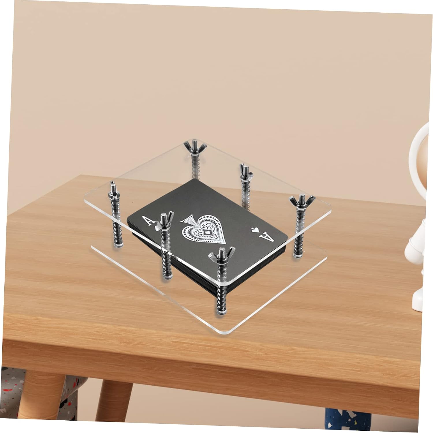 Holibanna 3sets Card Flatten Helper Pressing Cards Device Correcting Tool Material Smooth Surface