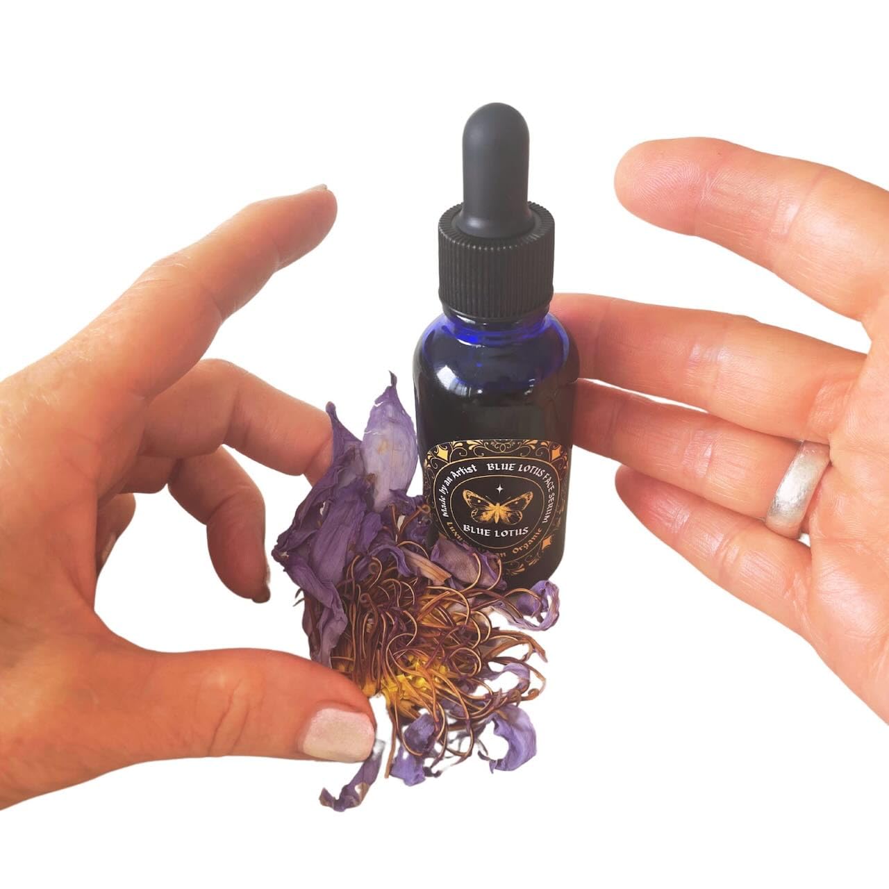 Blue Lotus Youth Preserve Face Serum with Hyaluronic Acid - 1.0oz