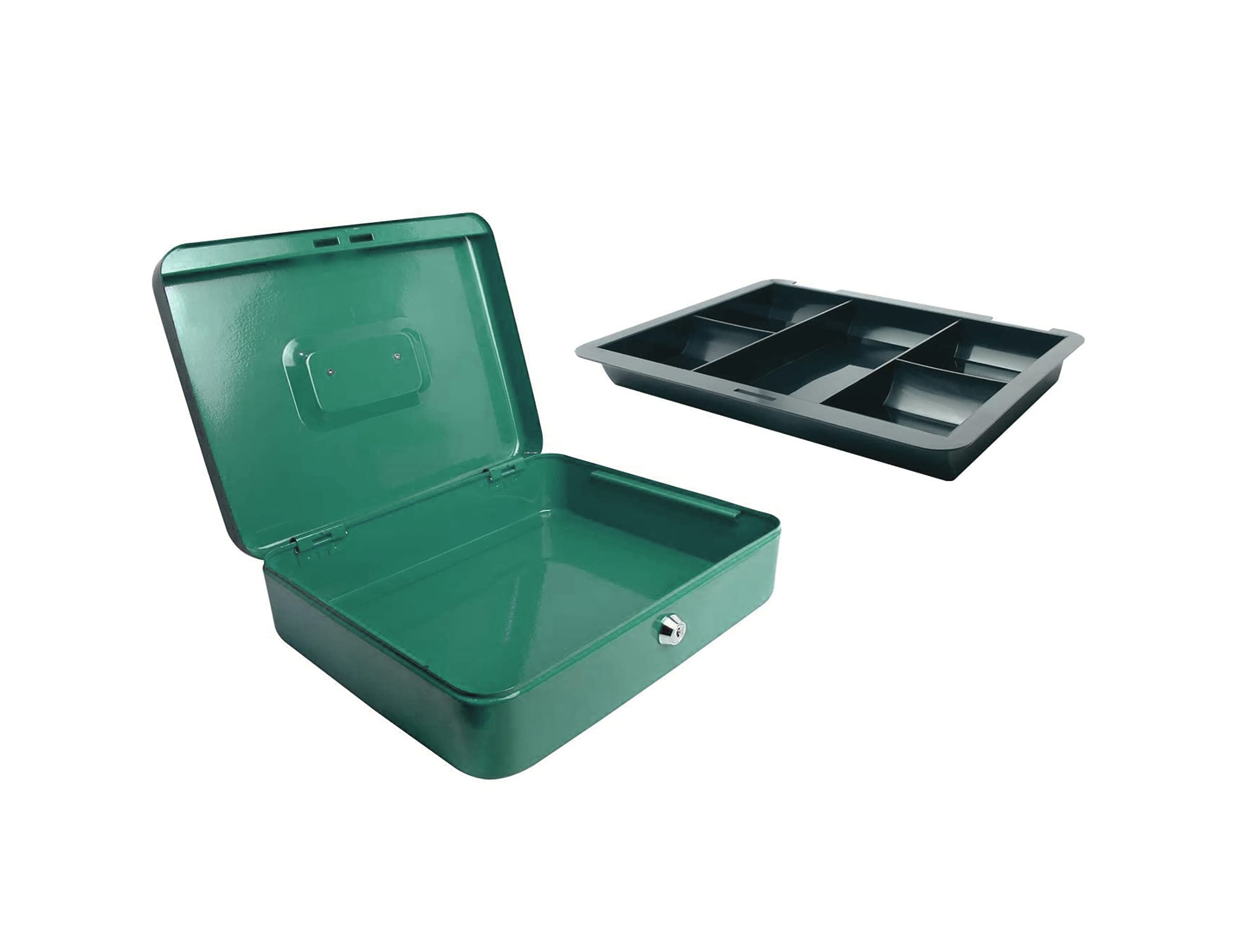 kippen 10033V2 - Cassetta Portavalori Verde, Dimensioni: 200X160X90 mm