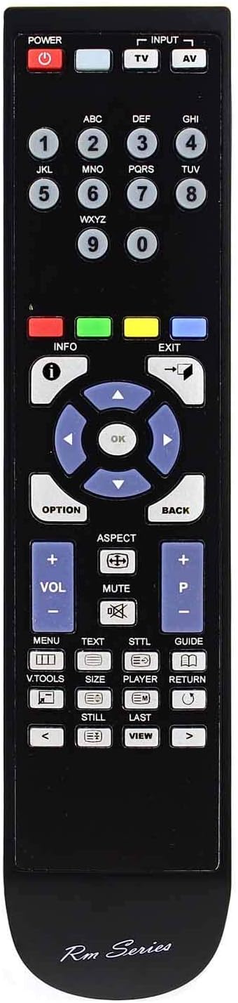 RM-Series Replacement Remote Control for PANASONIC TX-43E302B