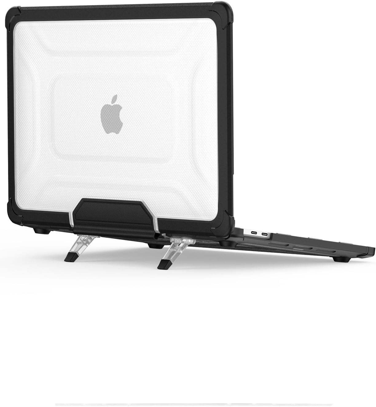 TechTrendz Heavy Duty Hard Shell Plastic Case Cover Compatible for MacBook Pro 13 inch Case 2023 2022 2021 2020 M1 A2338 A2289 A2251 Case with TPU Bumper Fold Kickstand & Keyboard Cover, Black (B0CTXC36Y8) Amazon Price History, Amazon Price Tracker