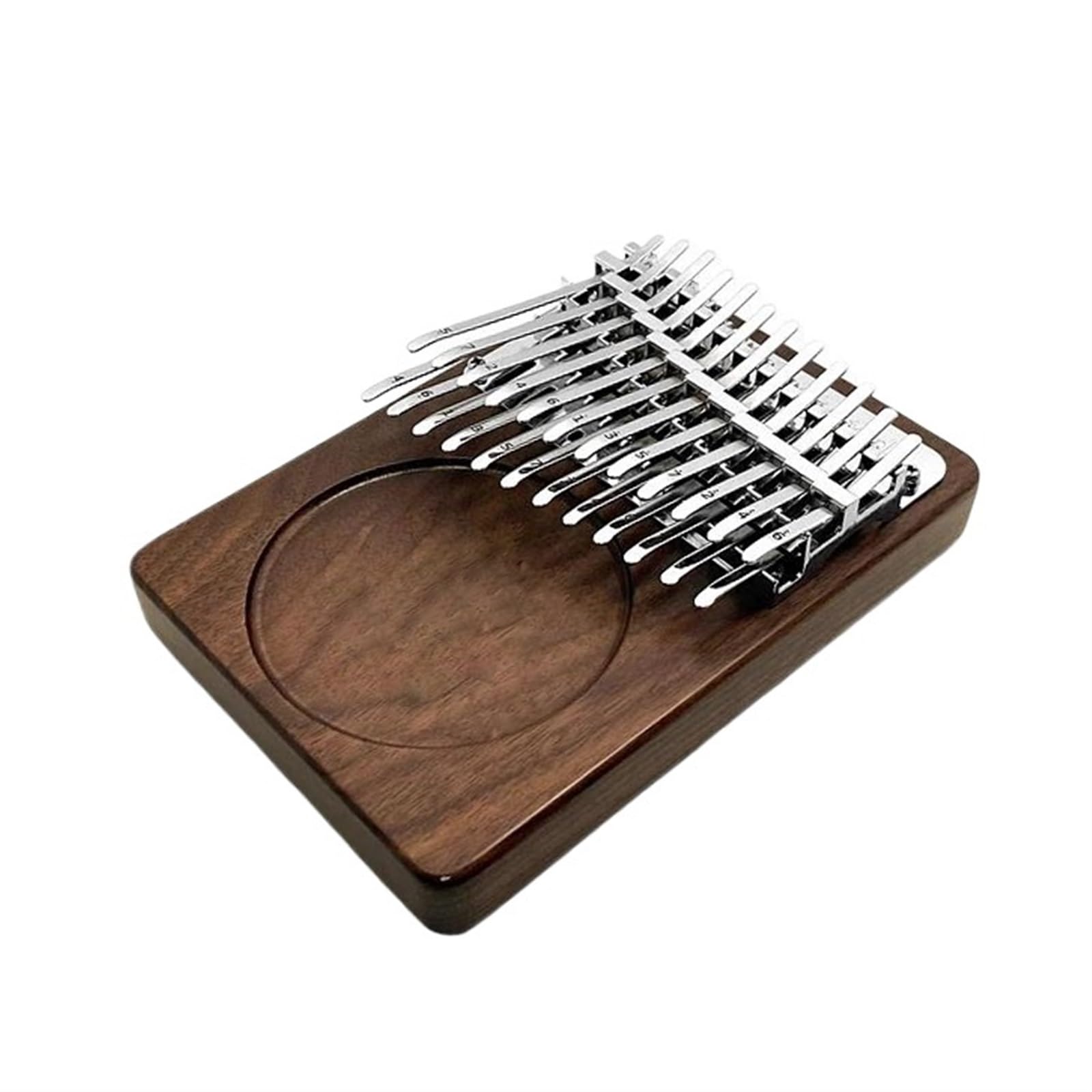 Pianino Kciukowe Kalimba Kalimba 24 Klawisze Chromatyczne Kciuk Fortepian Czarny Orzech Instrument Muzyczny Palec Fortepian Instrument Muzyczny