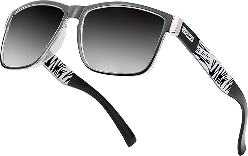 Miniatura 11 de Gafas de sol deportivas polarizadas para hombre Ciclismo Correr Pesca Golf Moda Gafas de sol Mujeres HD6009 Lente polarizada con espejo azul y negro