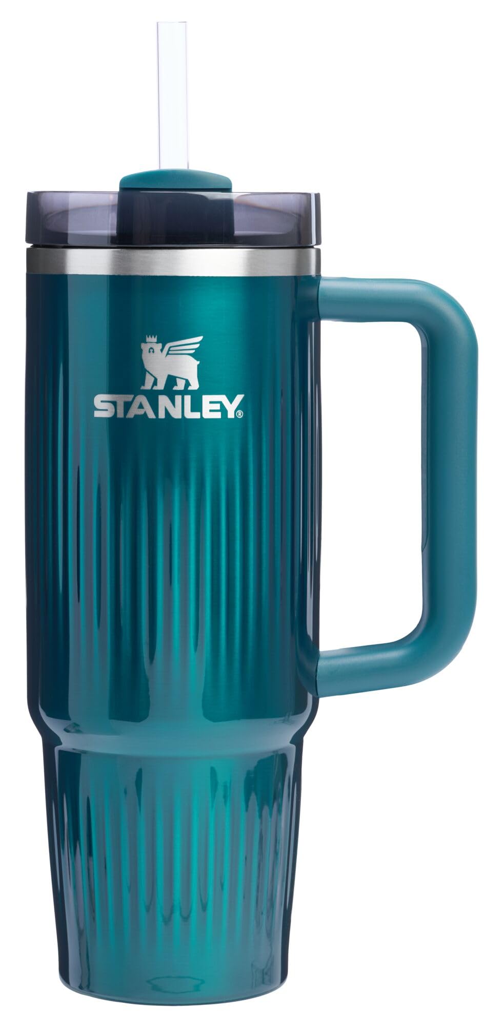 STANLEY Quencher H2.0 Tumbler with Handle and Straw 30 oz | Flowstate 3-Position Lid | Cup Holder Compatible for Travel | Insulated Stainless Steel