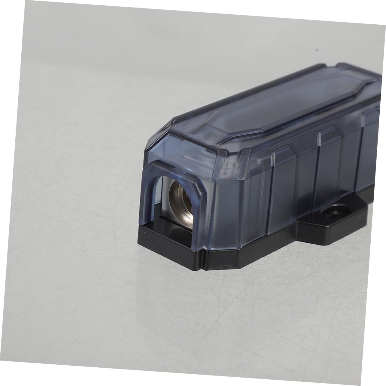 Mikinona Portafusibili Anl 2pezzi per Impianto Audio Auto, Blocco Fusibili 100a in Lega di Zinco, Alta Protezione ed Installazione Facile per Sistemi Audio Veicolari