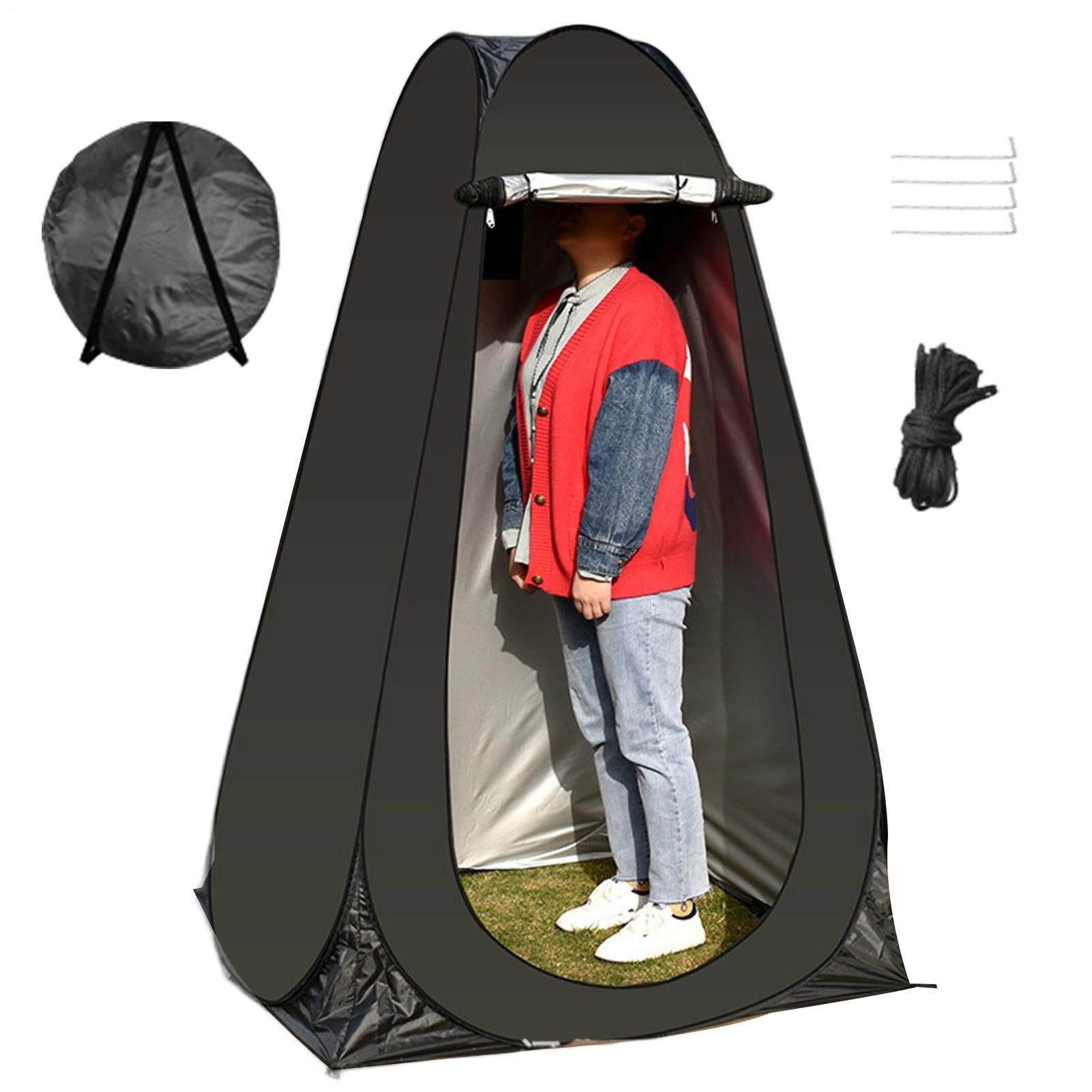 Tenda Spogliatoio A Pop-Up per la Privacy, Chiuso e Oscurante | Tenda a Pop-Up da Esterno per Cambio Spogliatoio Per Vacanze, Escursionismo, Spiagge, Impianti Sportivi, Pesca, Donne E