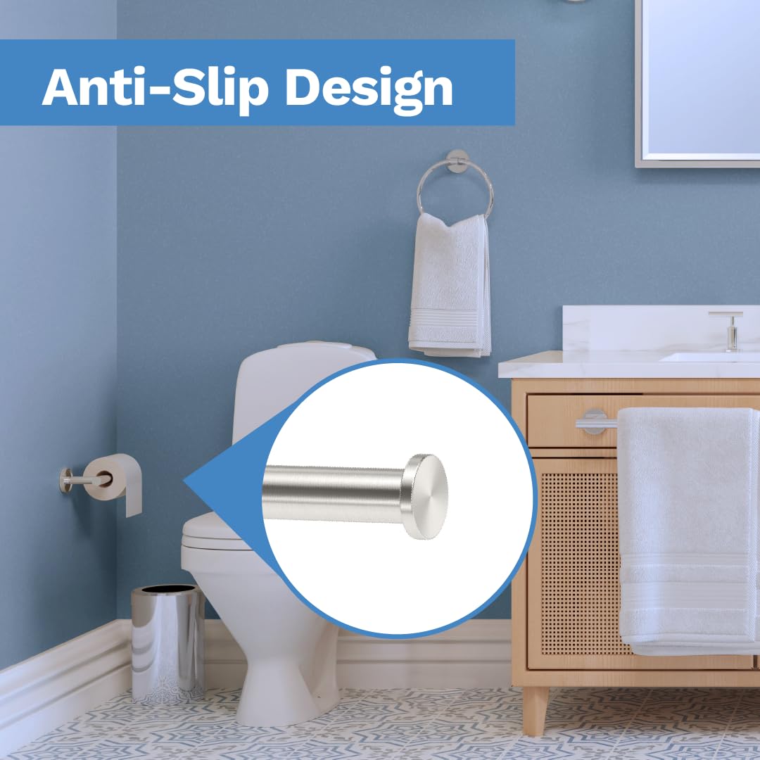 Gatco 5563 Sky Toilet Paper Holder, Satin Nickel - Image 4